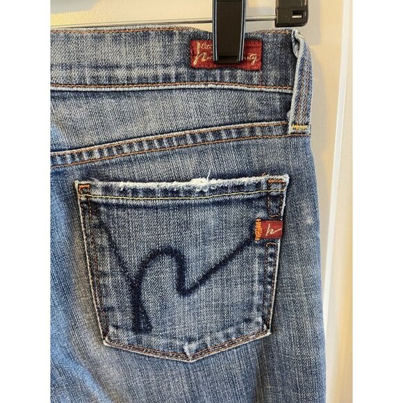 Citizens Of Humanity Jeans Womens 26 Kelly Stretch Low Waist Bootcut Blue Denim - Picture 3 of 8